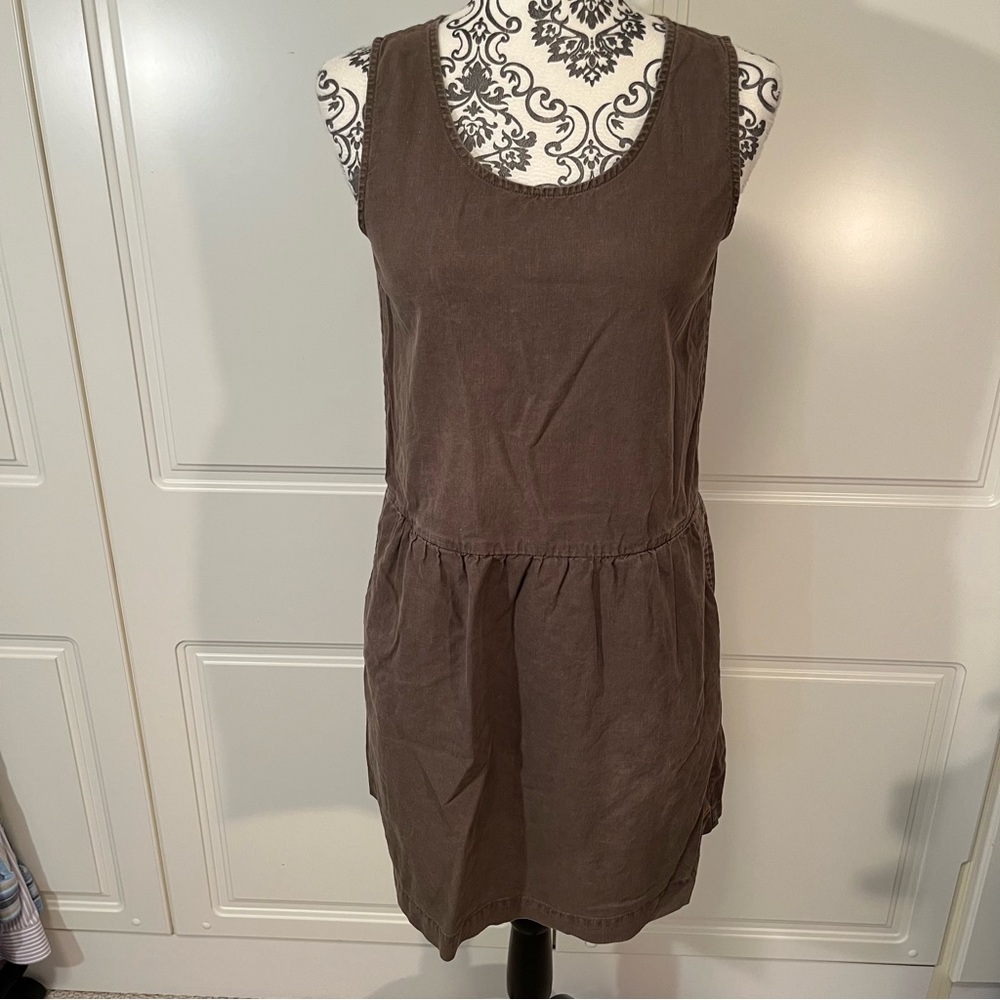 Roots Canada Hemp Collection DAY TRIPPER hemp/cotton comfy casual dress XS